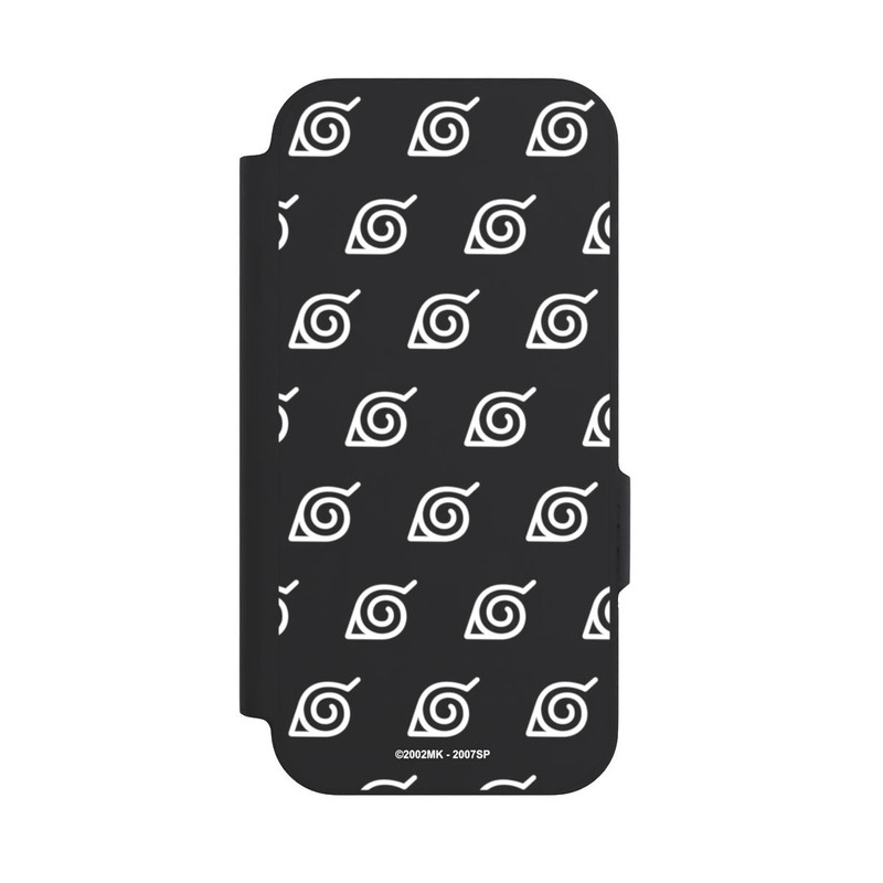 Pixel 9a NIVOflip Konoha Pattern Blanc sur Fond Transparent