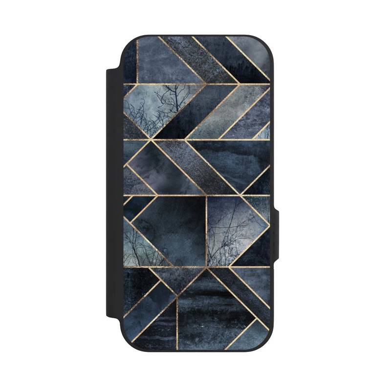 Pixel 9a NIVOflip Abstraktes Natur-Dunkelblau