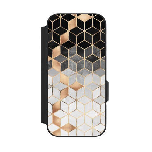 Google Pixel 9a NIVOflip Würfel dunkel und gold