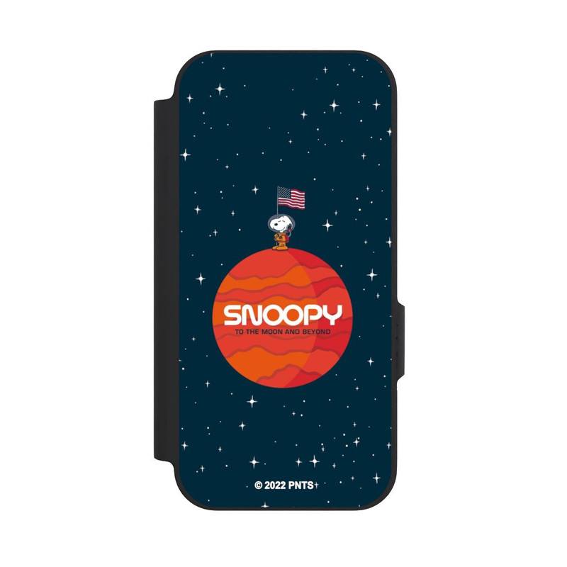 Pixel 9a NIVOflip Snoopy Weltraumreisender Orange