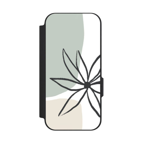 Google Pixel 9a NIVOflip Blume Minze und Sahne