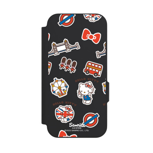 Google Pixel 9a NIVOflip Hello Kitty Londoner Abzeichen Transparent