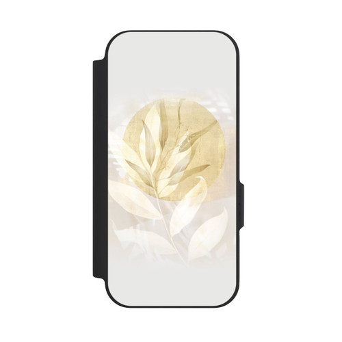 Google Pixel 9a NIVOflip Boho Gold Blumen Kunst