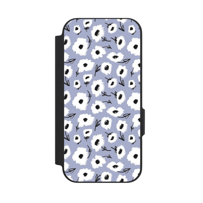 Pixel 9a NIVOflip Pattern Fleurs Lilas