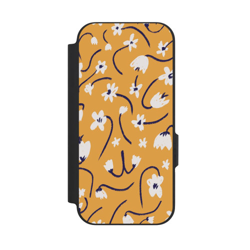 Google Pixel 9a NIVOflip Pattern Petites Fleurs Jaunes