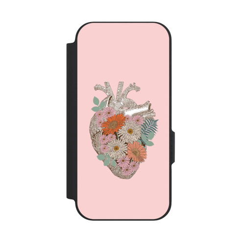 Google Pixel 9a NIVOflip Florales Vintage-Herz