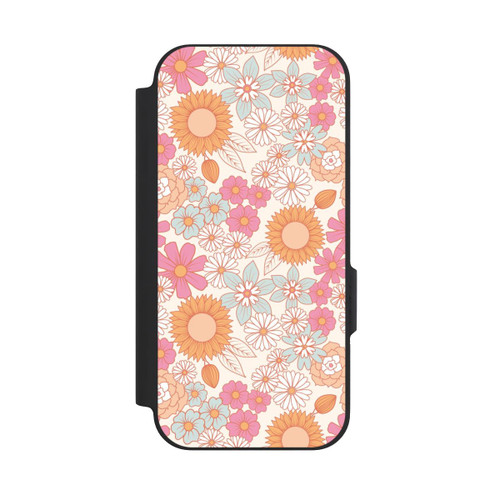 Google Pixel 9a NIVOflip Retro Boho Blumen