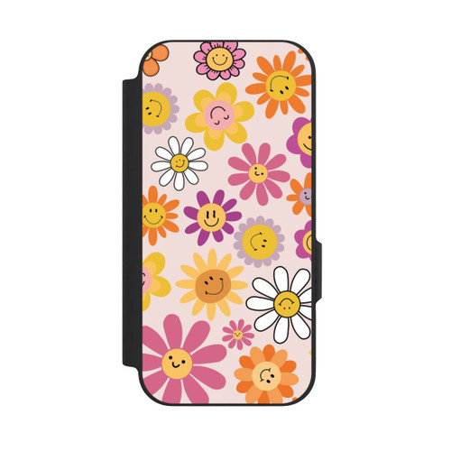 Google Pixel 9a NIVOflip Smiles Pink Flowers
