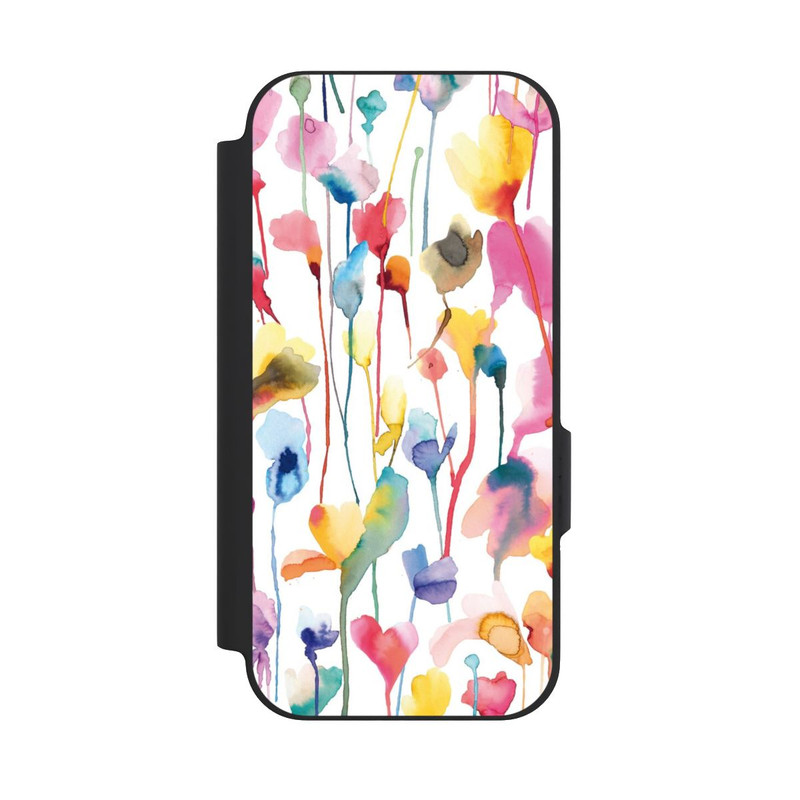 Pixel 9a NIVOflip Aquarell Wildblumen bunt