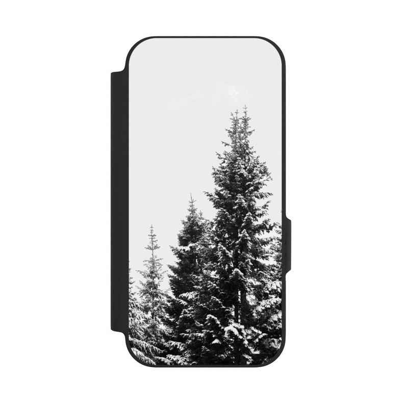 Pixel 9a NIVOflip Schneebedeckte Tannen