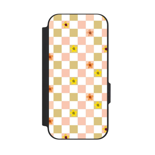 Google Pixel 9a NIVOflip Kariert nostalgische Pastellblumen
