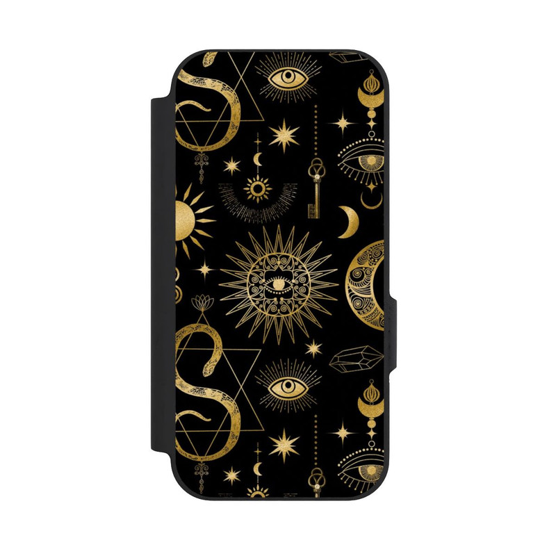 Pixel 9a NIVOflip Soleil et Lune Célestes Steampunk