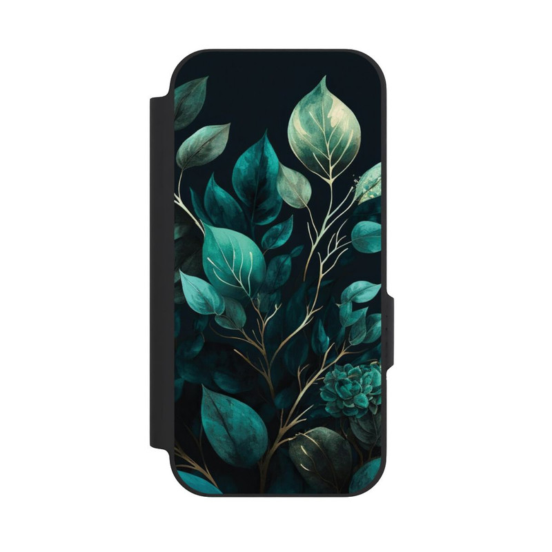 Pixel 9a NIVOflip Eukalyptus dunkler Hintergrund