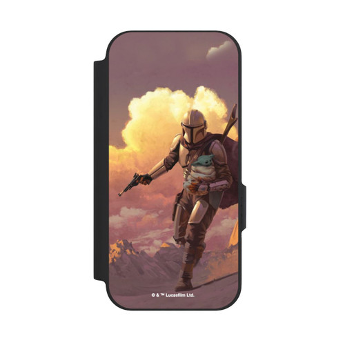 Google Pixel 9a NIVOflip Der Mandalorianer und Grogu Sonnenguntergang Wolken