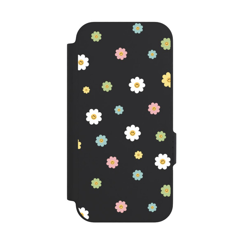 Pixel 9a NIVOflip Flower Power klein transparent