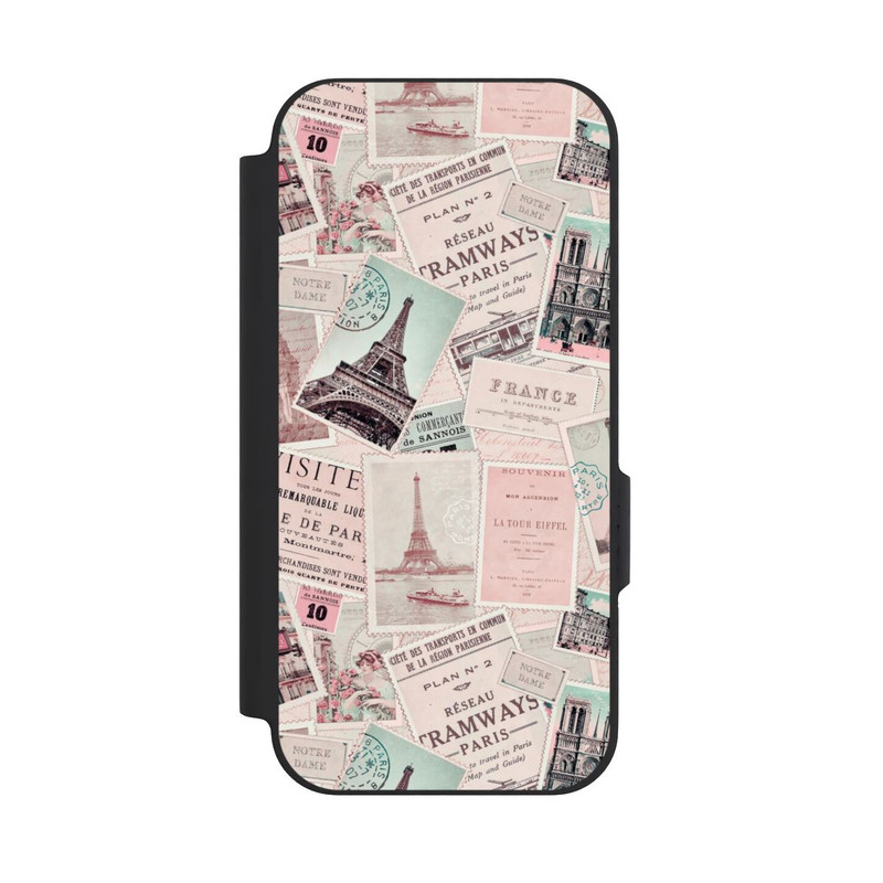 Pixel 9a NIVOflip Vintage Paris Postcards Pattern