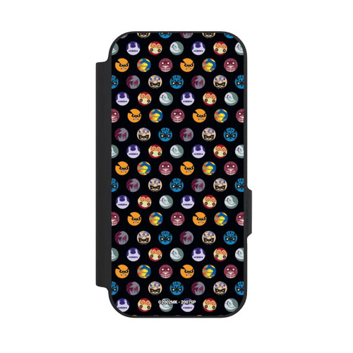 Google Pixel 9a NIVOflip Bijuu Muster Schwarz