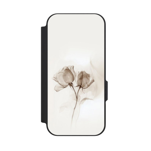 Google Pixel 9a NIVOflip Braune Rose Blume Nebel