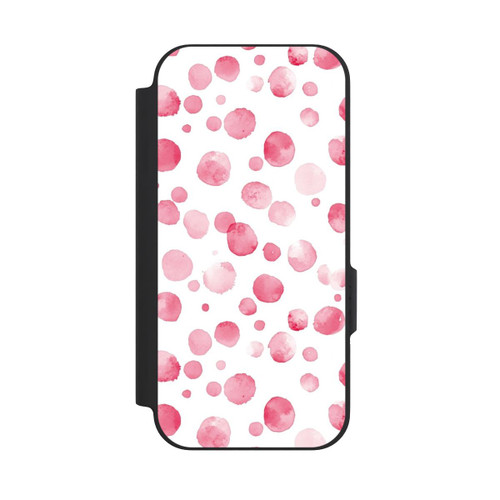 Google Pixel 9a NIVOflip Motif aquarelle à pois roses