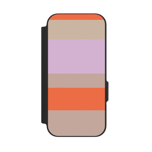 Google Pixel 9a NIVOflip Moca Lila Orange Stripes