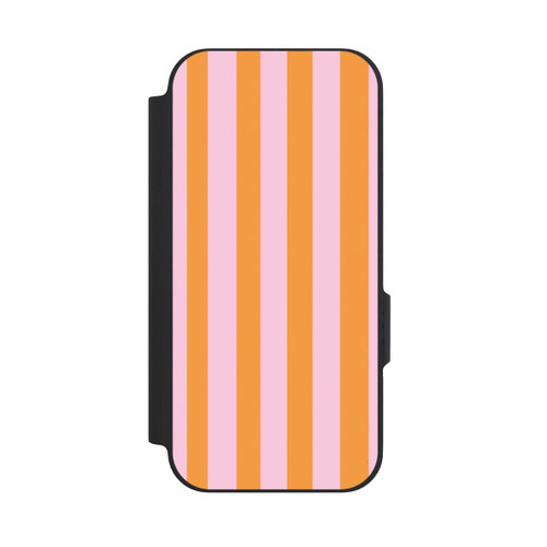 Google Pixel 9a NIVOflip Orange Rosa Streifen