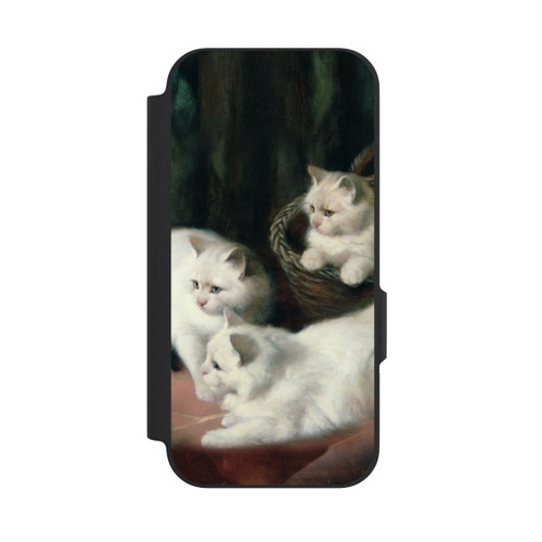 Google Pixel 9a NIVOflip Three White Angora Kittens