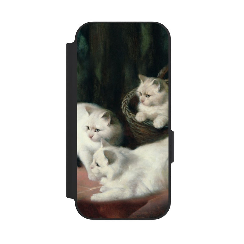Pixel 9a NIVOflip Three White Angora Kittens