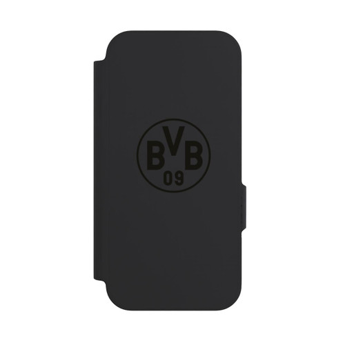 Google Pixel 9a NIVOflip BVB Logo Schwarz Transparent