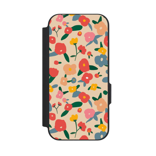 Google Pixel 9a NIVOflip Retro Bold Scandi Flowers