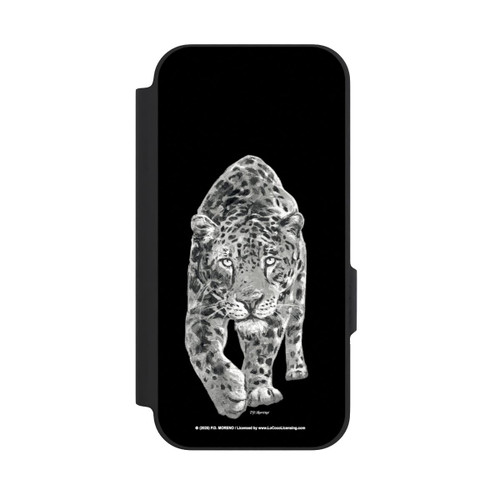Google Pixel 9a NIVOflip Leopard Schwarz