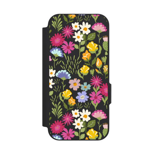 Google Pixel 9a NIVOflip Bunte Sommerblumen Transparent