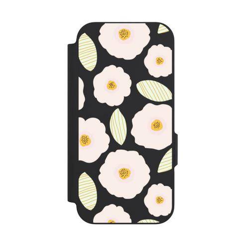 Google Pixel 9a NIVOflip Simple Pastell Flowers Light Transparent