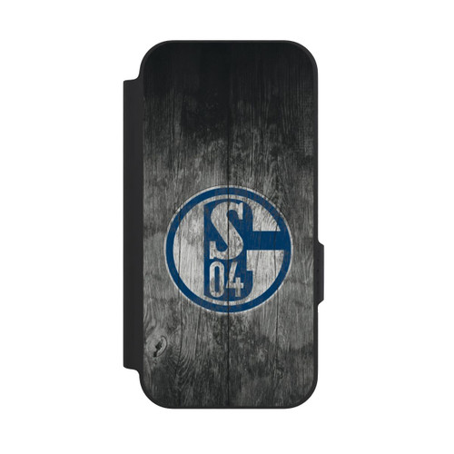 Google Pixel 9a NIVOflip Schalke 04 Holz Look