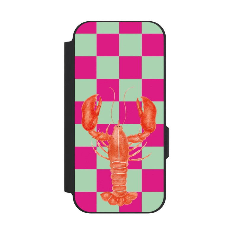 Pixel 9a NIVOflip Pink Checkers Lobster