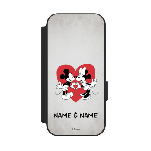 Google Pixel 9a NIVOflip Minnie und Micky Personalisierbar