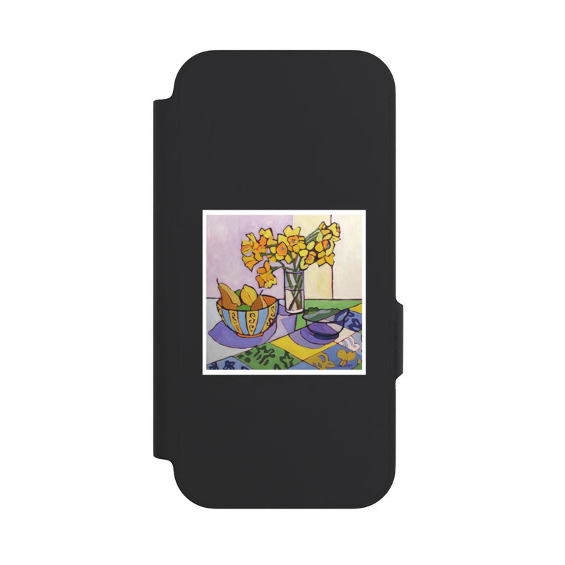 Pixel 9a NIVOflip Daffodil Patchwork, 2023, by Catherine J Martzloff