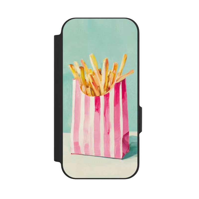 Pixel 9a NIVOflip Retro Pommes Blau Watercolor