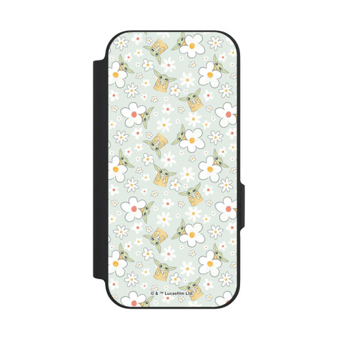 Google Pixel 9a NIVOflip Baby Yoda Blumen Muster