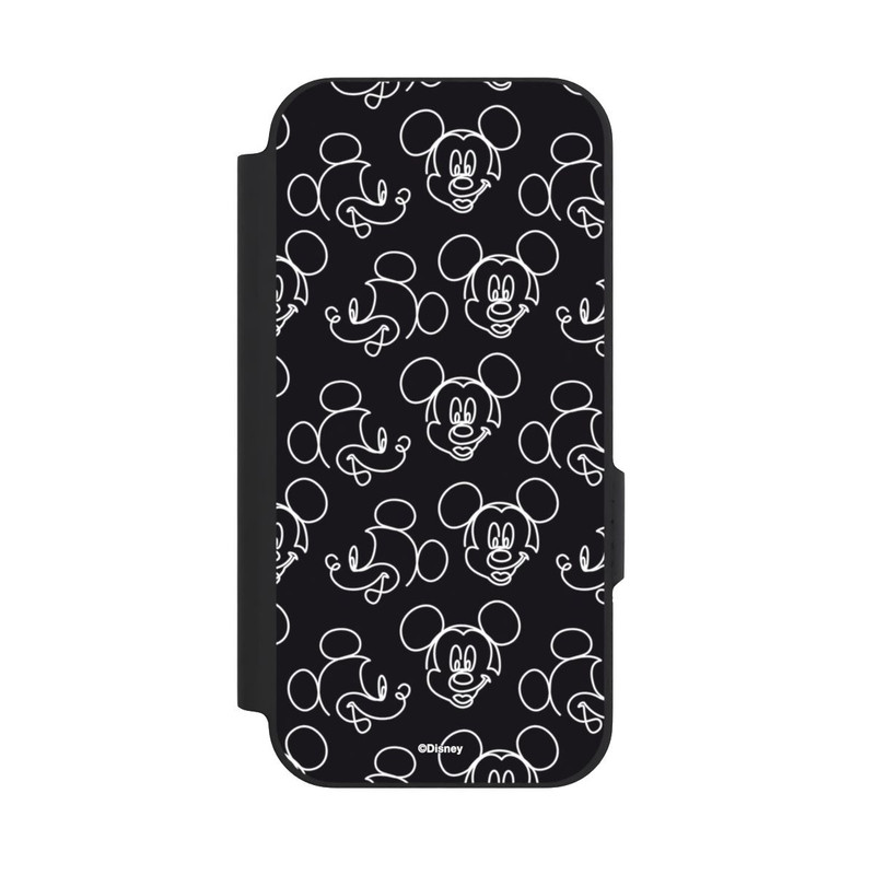 Pixel 9a NIVOflip Disney Mickey Muster Schwarz