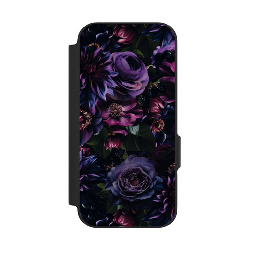 Google Pixel 9a NIVOflip Dunkle Lila Blüten 