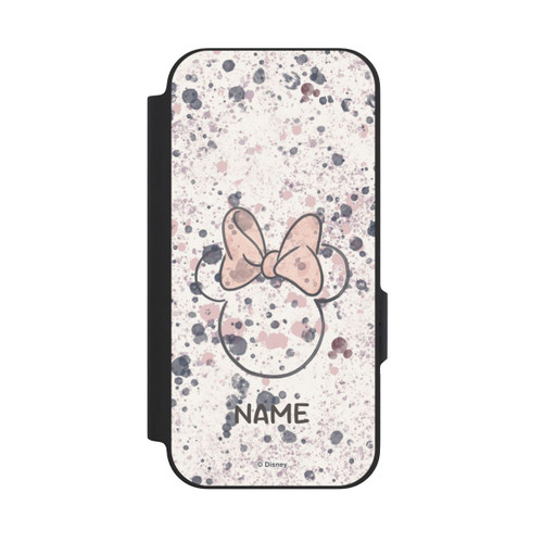 Google Pixel 9a NIVOflip Minnie Watercolor Personalisierbar