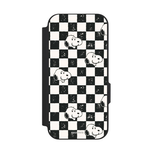 Google Pixel 9a NIVOflip Snoopy Heads Checked Pattern