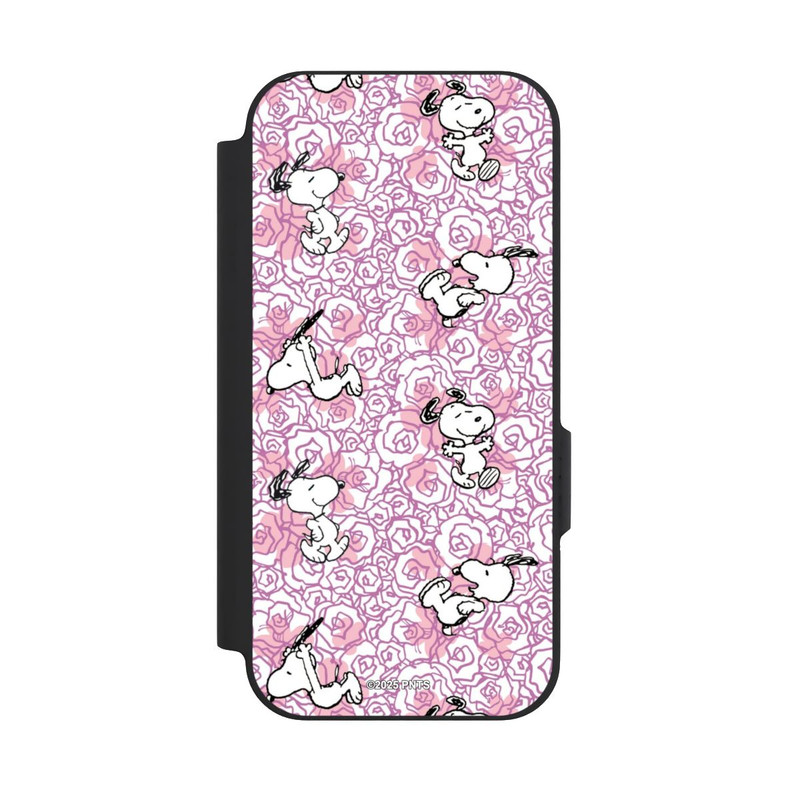 Pixel 9a NIVOflip Peanuts Pink Roses Pattern