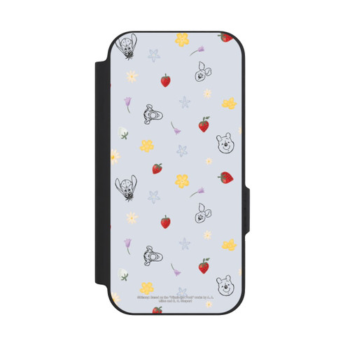 Google Pixel 9a NIVOflip Winnie the Pooh and Friends Strawberry Pattern Blue