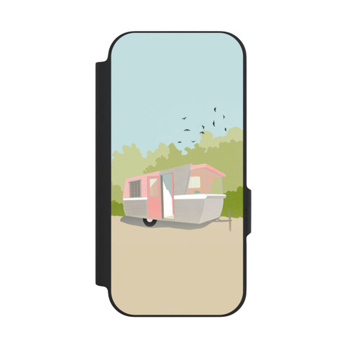 Google Pixel 9a NIVOflip Retro Glamping by Roberta Murray