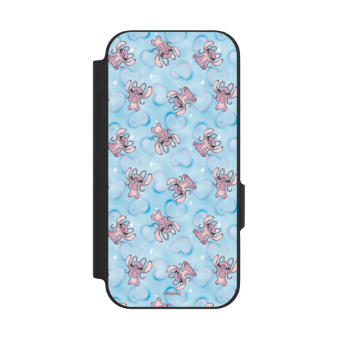 Google Pixel 9a NIVOflip Lilo &amp; Stitch Angel Pattern Blue Hearts