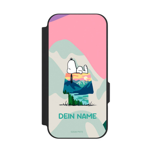 Google Pixel 9a NIVOflip Snoopy Outdoor Personalisierbar