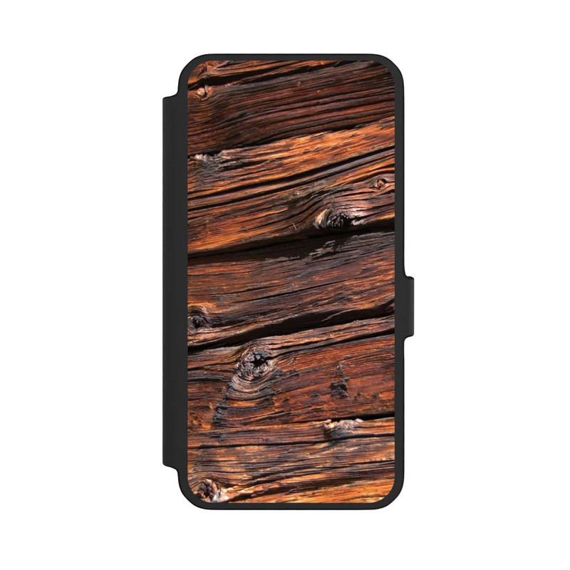 Galaxy A56 5G NIVOflip Verwitterte Holzplanken