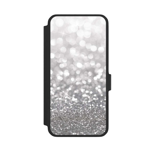 Samsung Galaxy A56 5G NIVOflip Pluie de Paillettes Argentées Look