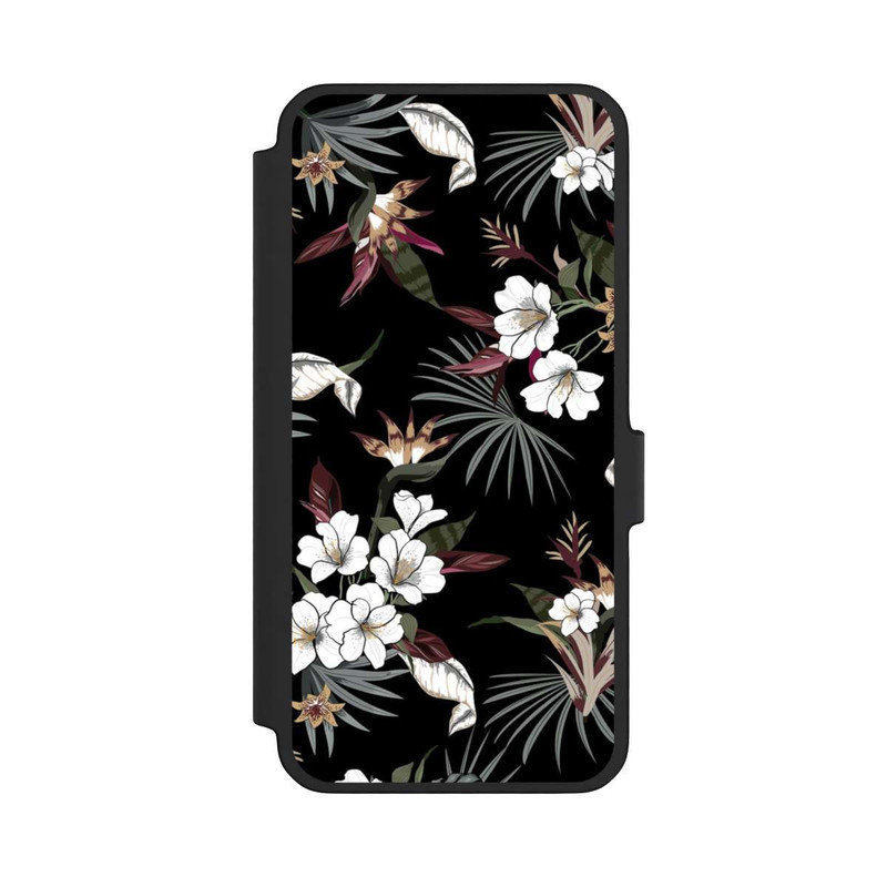 Galaxy A56 5G NIVOflip Flowers Black